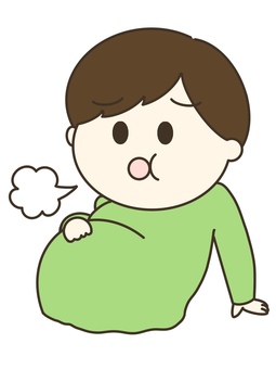 満腹 文字イラスト無料イラスト・フリー素材なら「イラストAC」