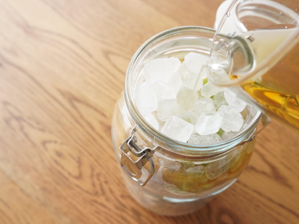 きび砂糖de甘さ控えめ梅シロップ レシピ・作り方 by aivege - 楽天レシピ