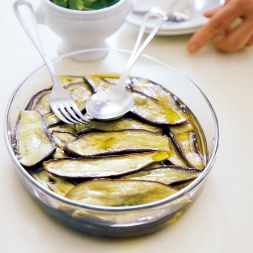 とても簡単！ナスの黒酢マリネ