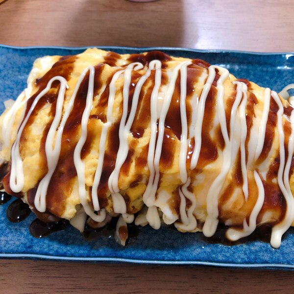 おつまみにも♪ 豚バラ肉のとん平焼き