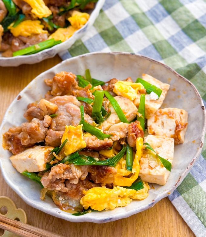 豚肉と豆腐のチャンプルーレシピ・作り方 - E・レシピ