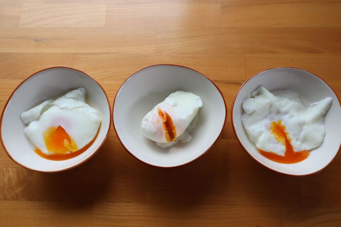 100均 ポーチドエッグ風タマゴが作れるカップ＆簡単エッグベネディクトレシピえんウチ