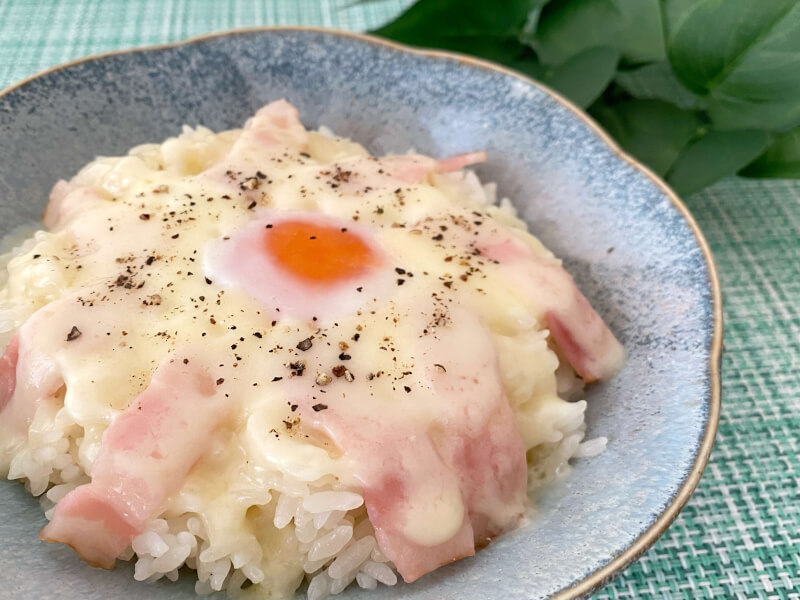 5分でチーズリゾット