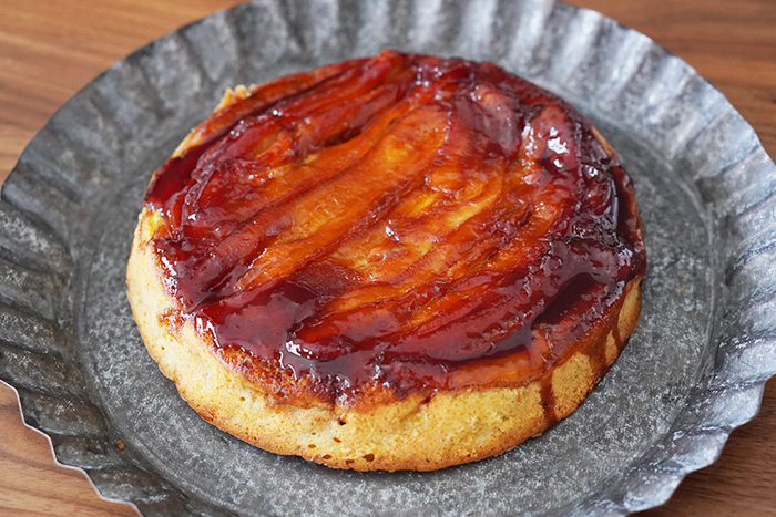 フルーツのアップサイドダウンケーキ3種のレシピ：フランスのお菓子 27