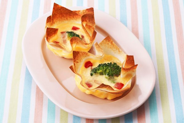 定番 ほうれん草とベーコンのキッシュ