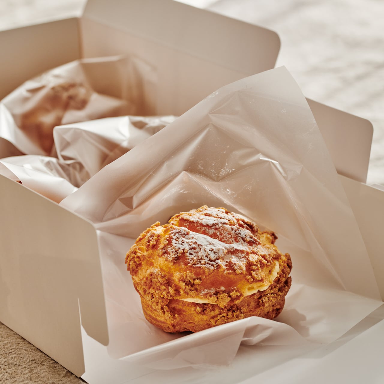 おしゃれ農女 - 可愛いシュークリーム ๑´ڡ`๑ベルカントシュークリームゆきさんの差し入れFacebook