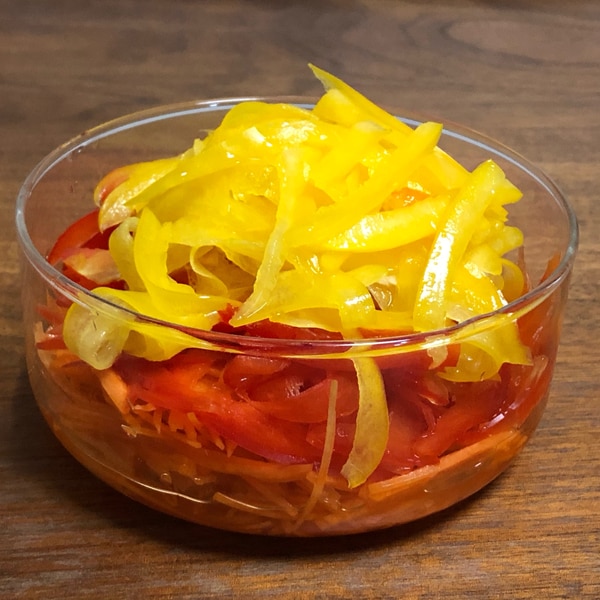 黒酢で簡単☆パプリカのピクルス by エマニエル・藤子クックパッド簡単おいしいみんなのレシピが392万品