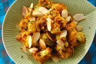 カリフラワーと牛肉のオイスター炒め