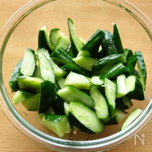 簡単速攻あと一品！居酒屋風塩ダレきゅうり