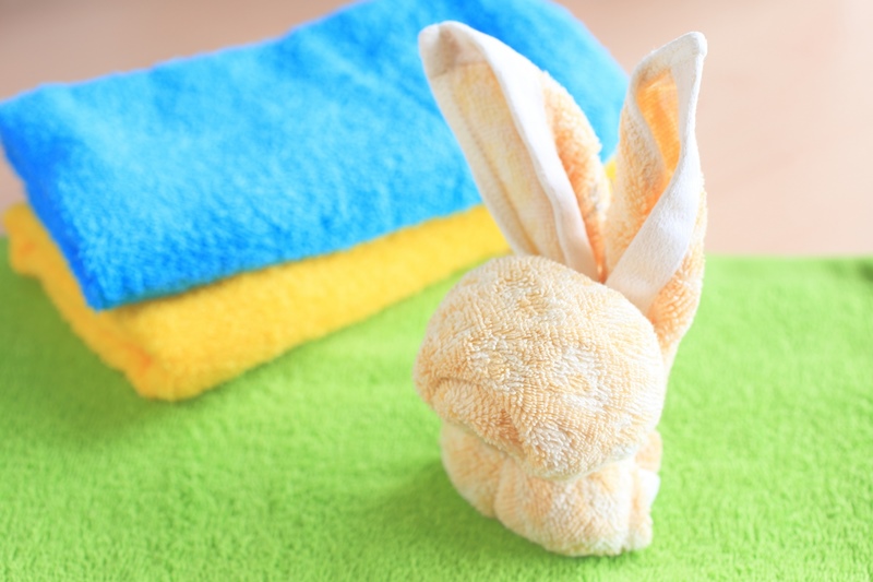 簡単 わくわく タオルアート 〜第19回 ヒヨコの作り方〜nishikawaのタオルメディア『タオルト』