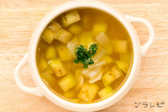 なすのコンソメスープ 洋風献立に合う！10分で完成♪旨みたっぷりmacaroni マカロニ