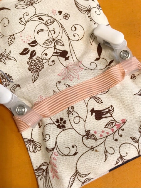 がま口ポーチ 作り方 縫わないTikTok