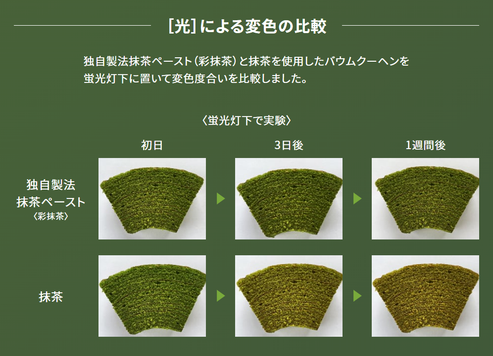 緑茶の色が変化するワケ – 白井製茶