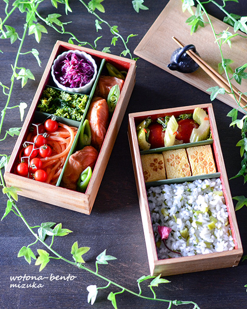 丸型二段弁当 詰め方TikTok