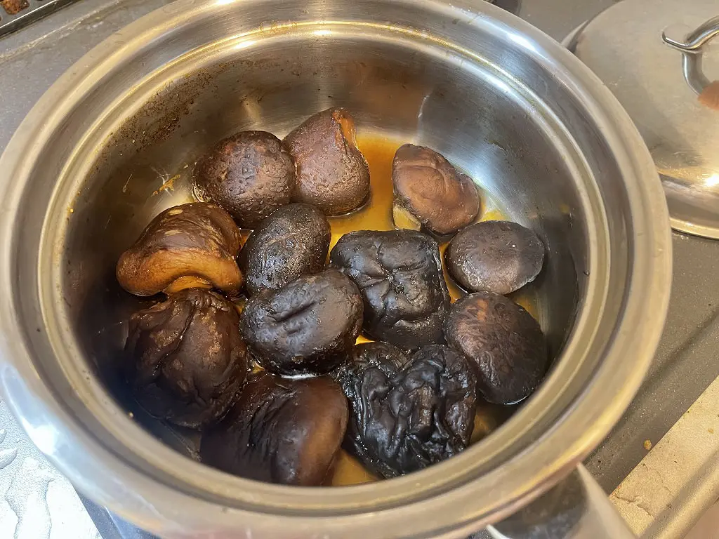 しいたけの含め煮