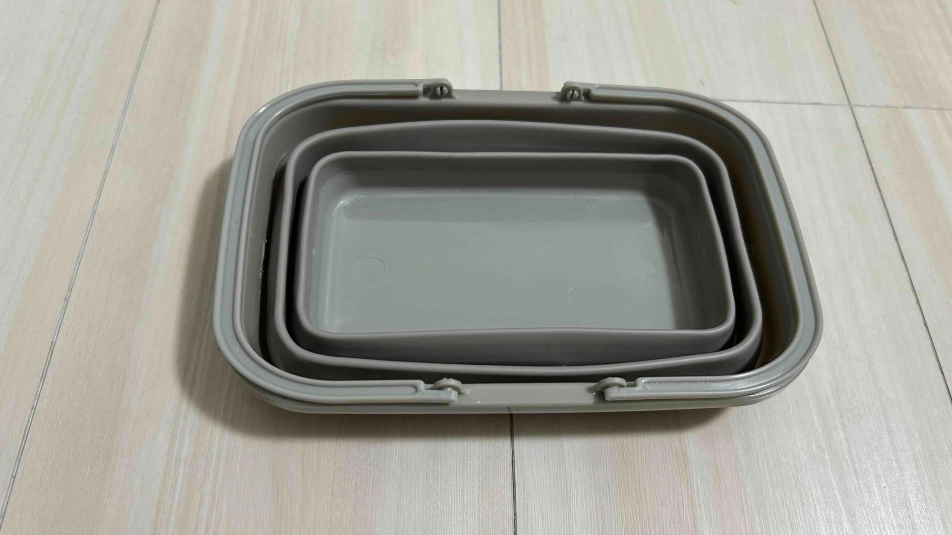 100均の折りたたみバケツが大活躍！掃除・買い物・アウトドアにも♪kosodate LIFE 子育てライフ