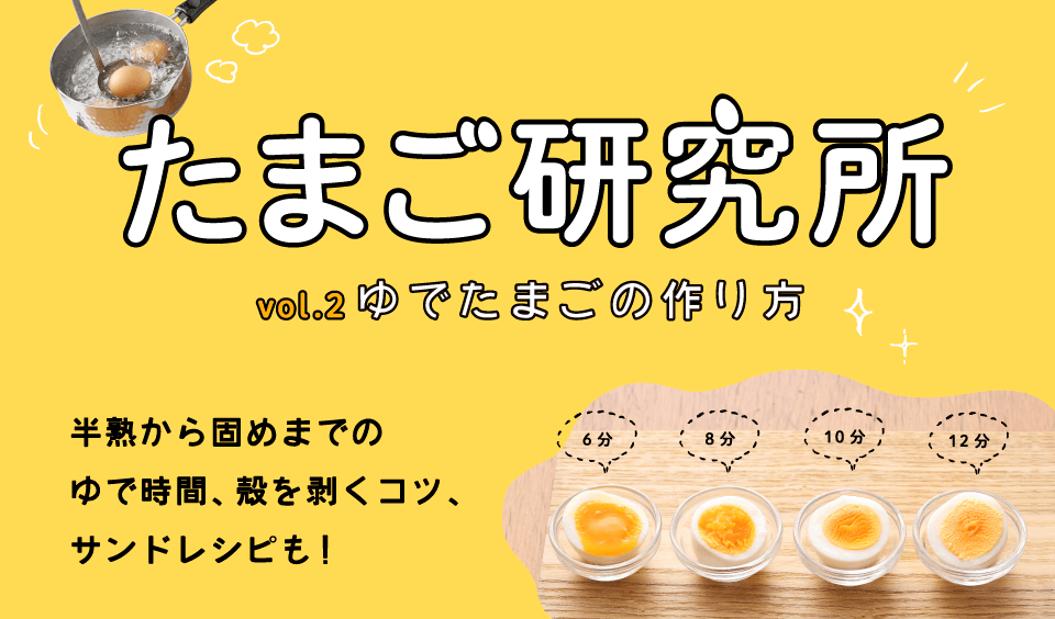 コンビニ風の味付け！ 塩味のゆで卵