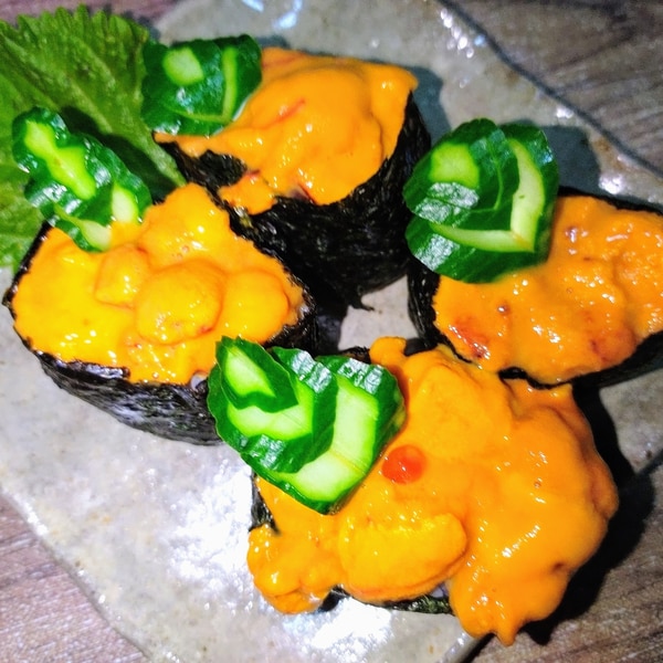 話題のスパイスをプラス！ピリ辛がクセになる創作軍艦巻きレシピSUSHI Diaryすし手帖 AtoZ