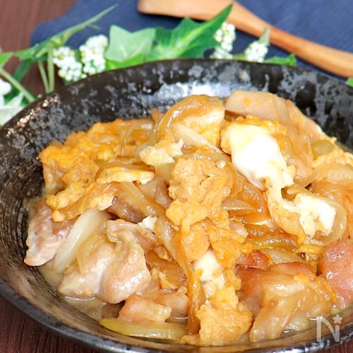 ごはんが進む！ 鶏肉と卵の甘辛煮