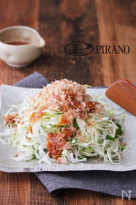 スピードおかず♪千切りキャベツのごま油あえ