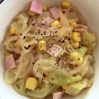 レシピ 具だくさん!「キャベツの中華春雨スープ」東京ガス ウチコト