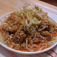 はまちの香味炒め