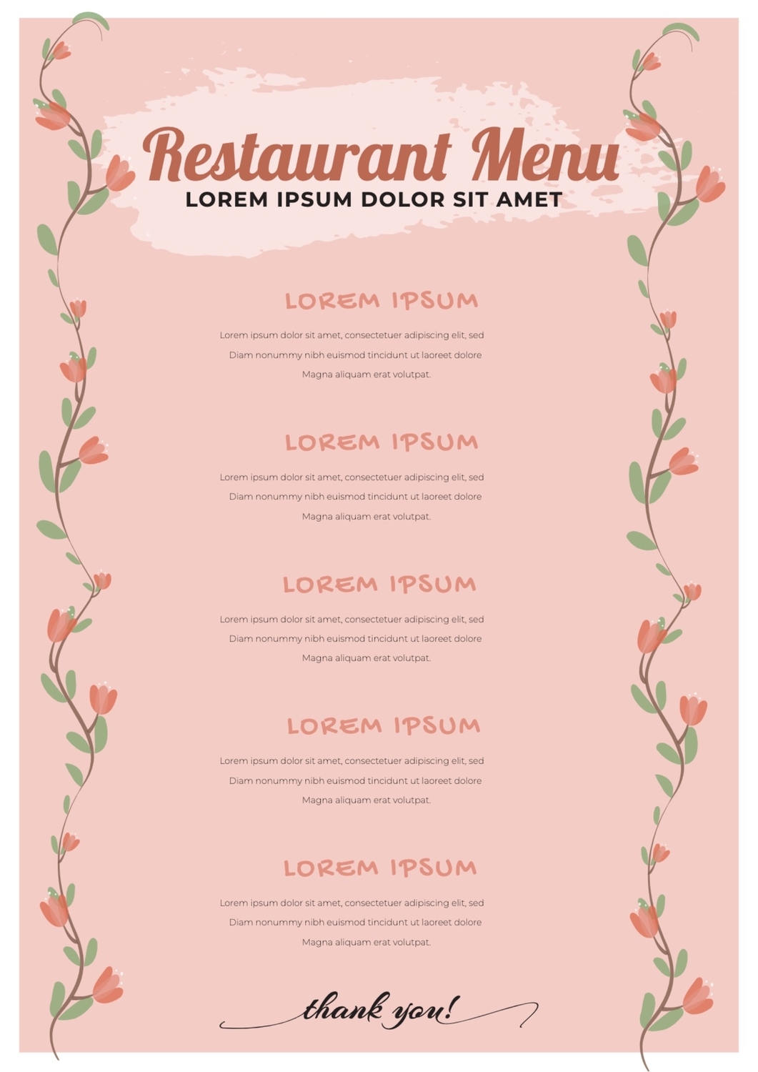 メニュー表ドリンクメニュー表シンプルおしゃれ〜． メニュ