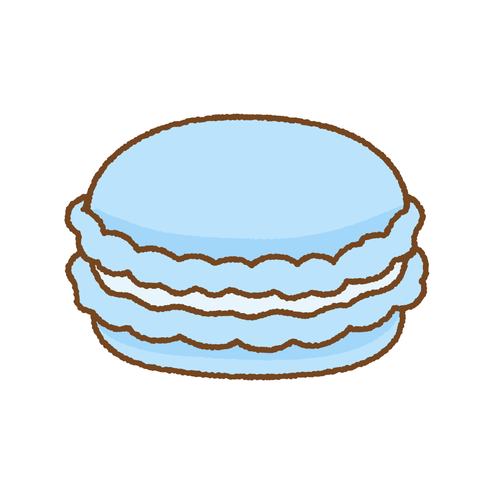 ブルーハワイかき氷 無料イラスト素材0242