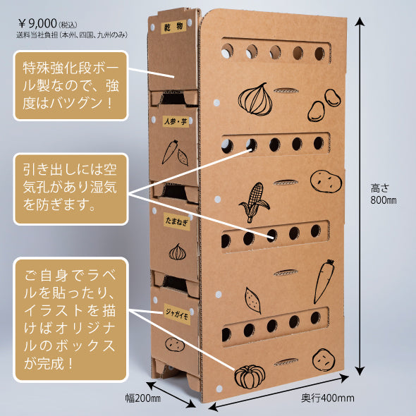 本日の段ボール JAいずも かあちゃんブロッコリーLサイズ段ボール博物館日本全国の段ボールを紹介
