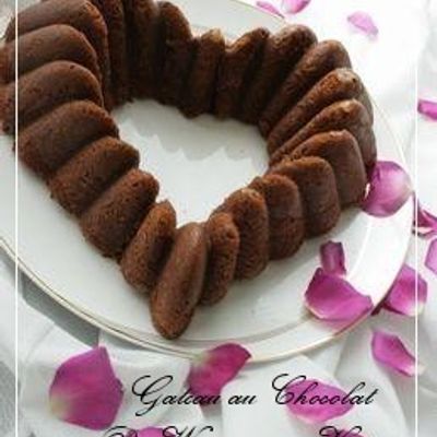 カヌレ型で可愛いガトーショコラ