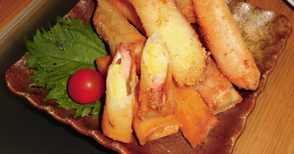 ズッキーニの春巻き