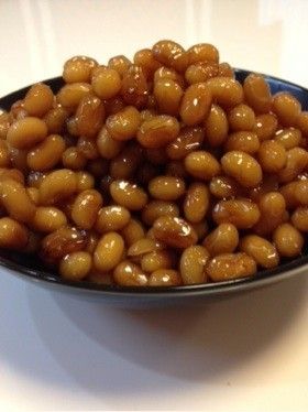 ハムと大豆の煮豆 簡単・大量作り置きズボラ飯電子レンジ調理あまきズム