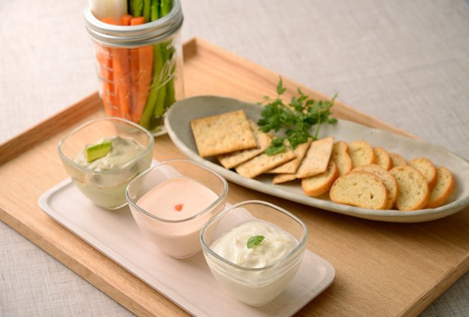 簡単クリーミー！ 明太子サワークリームディップのレシピ動画・作り方デリッシュキッチン