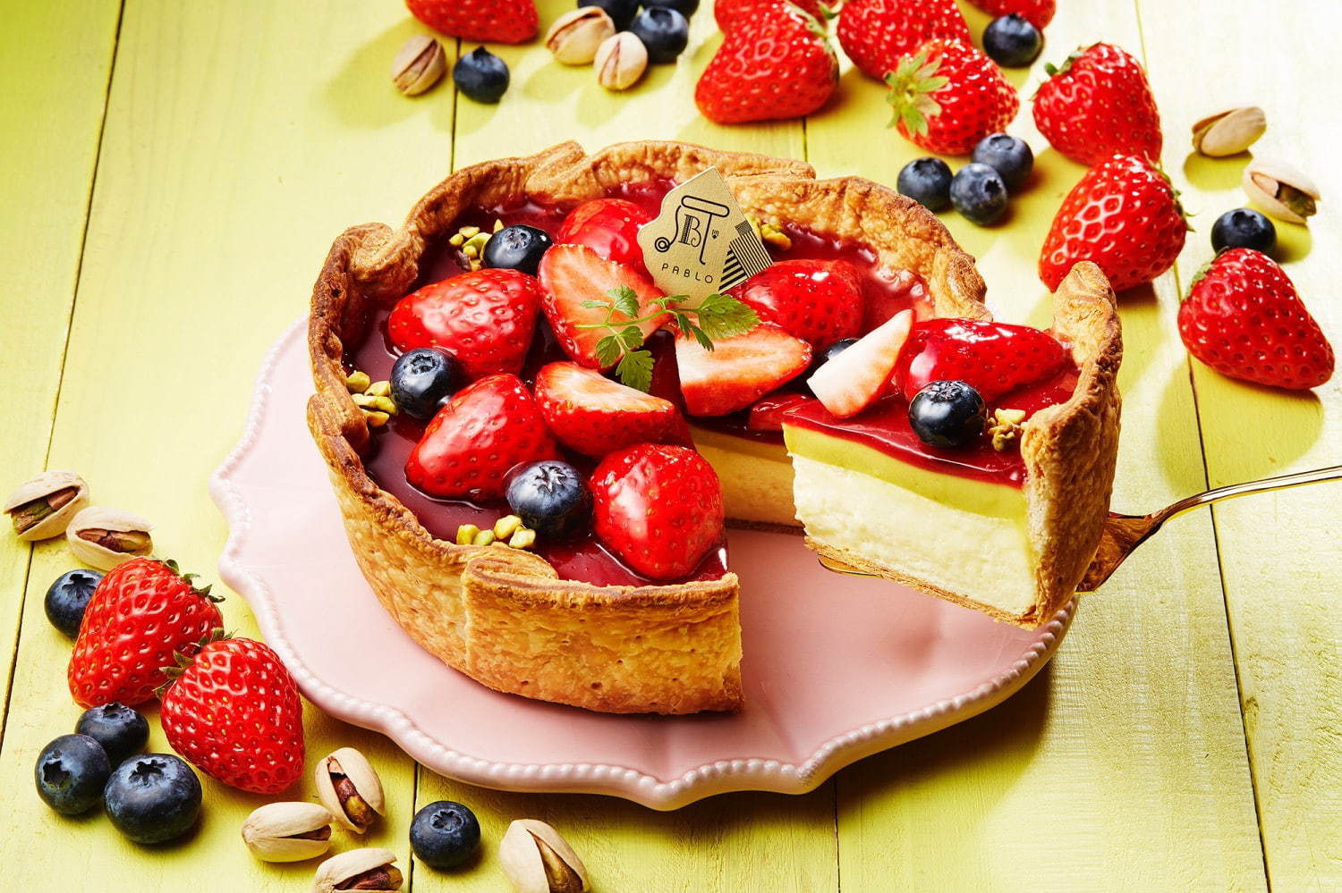 いちごのチーズタルト