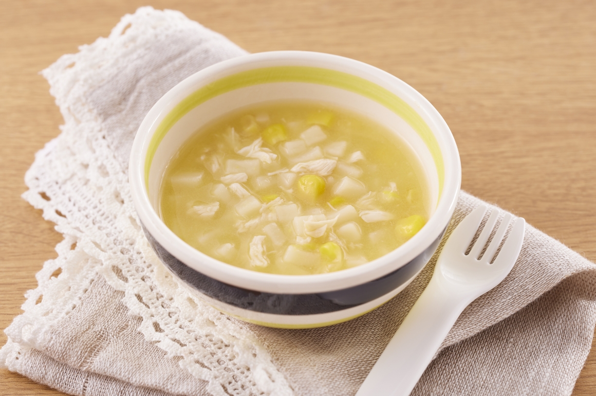 離乳食中期クリームコーン粥