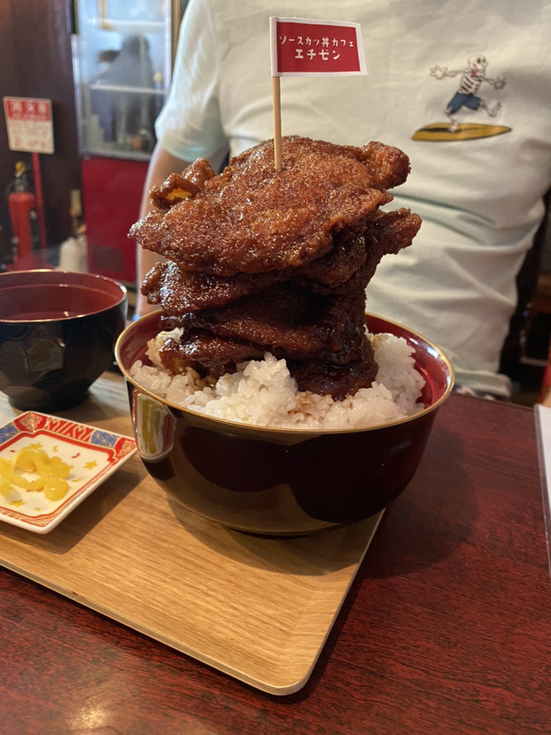 ソースカツ丼カフェ エチゼン 森ノ宮 カツ丼- Retty レッティ