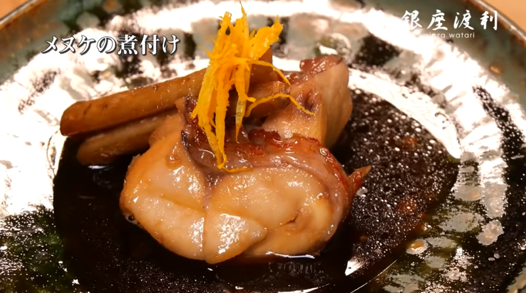 しょうがたっぷり♪ アジの煮付け