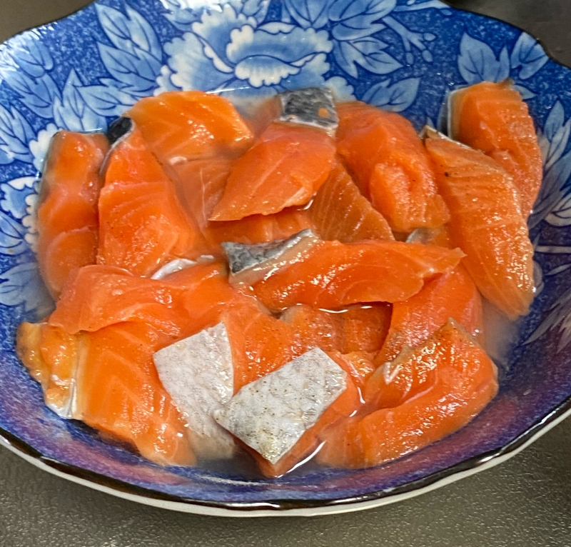 鮭と野菜の味噌蒸しレシピ