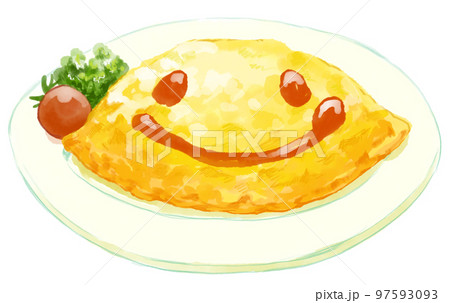 オムライス お絵描き簡単TikTok