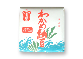 ワカメと豆腐の納豆