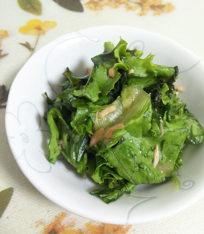 ピーマンとツナとフリルレタスのサラダのレシピ・作り方とっておきレシピキユーピ