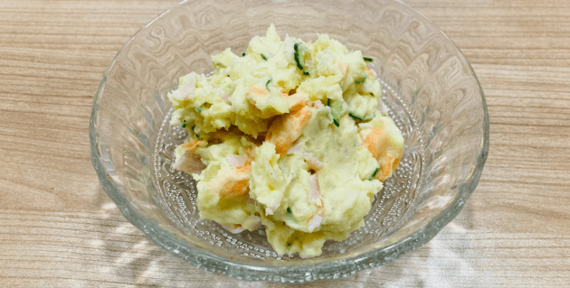 人気商品のひみつ！「北海道産男爵ポテトサラダ」