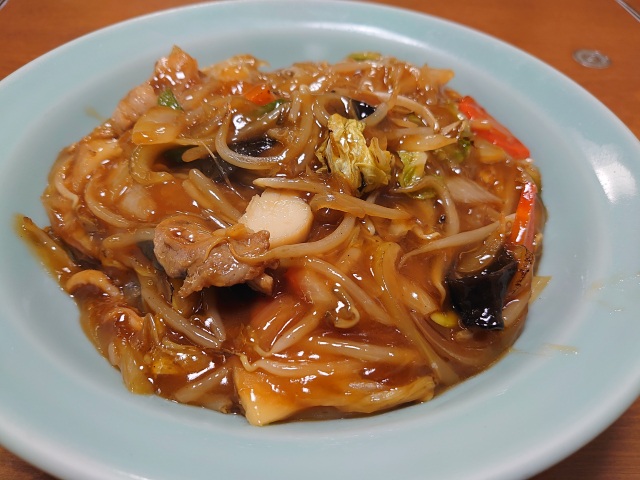 洪媽媽小吃店 〜蝦仁炒麺〜2024.10.23晴れ時々まんぷく 笑