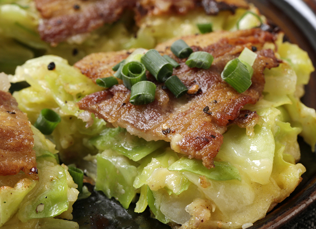 お好み焼き粉で簡単キャベツ焼き