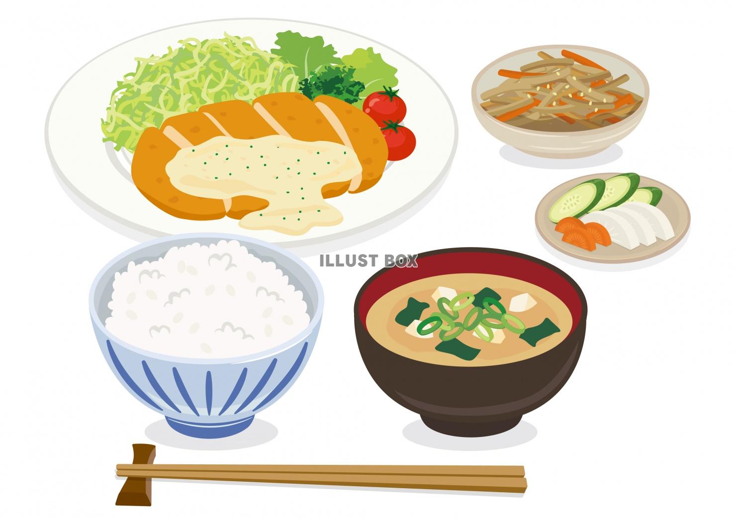 チキン南蛮イラスト無料イラスト・フリー素材なら「イラストAC」