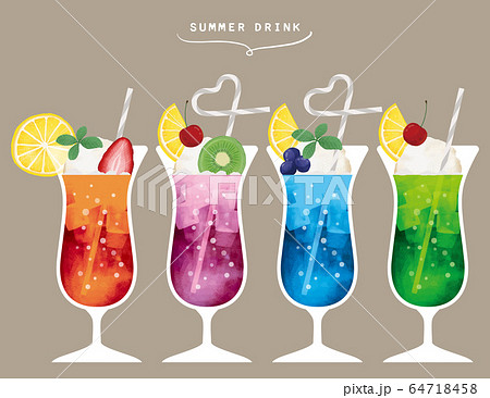 食べ物・飲み物 乳酸菌飲料のかわいいフリーイラストフタバのフリーイラスト