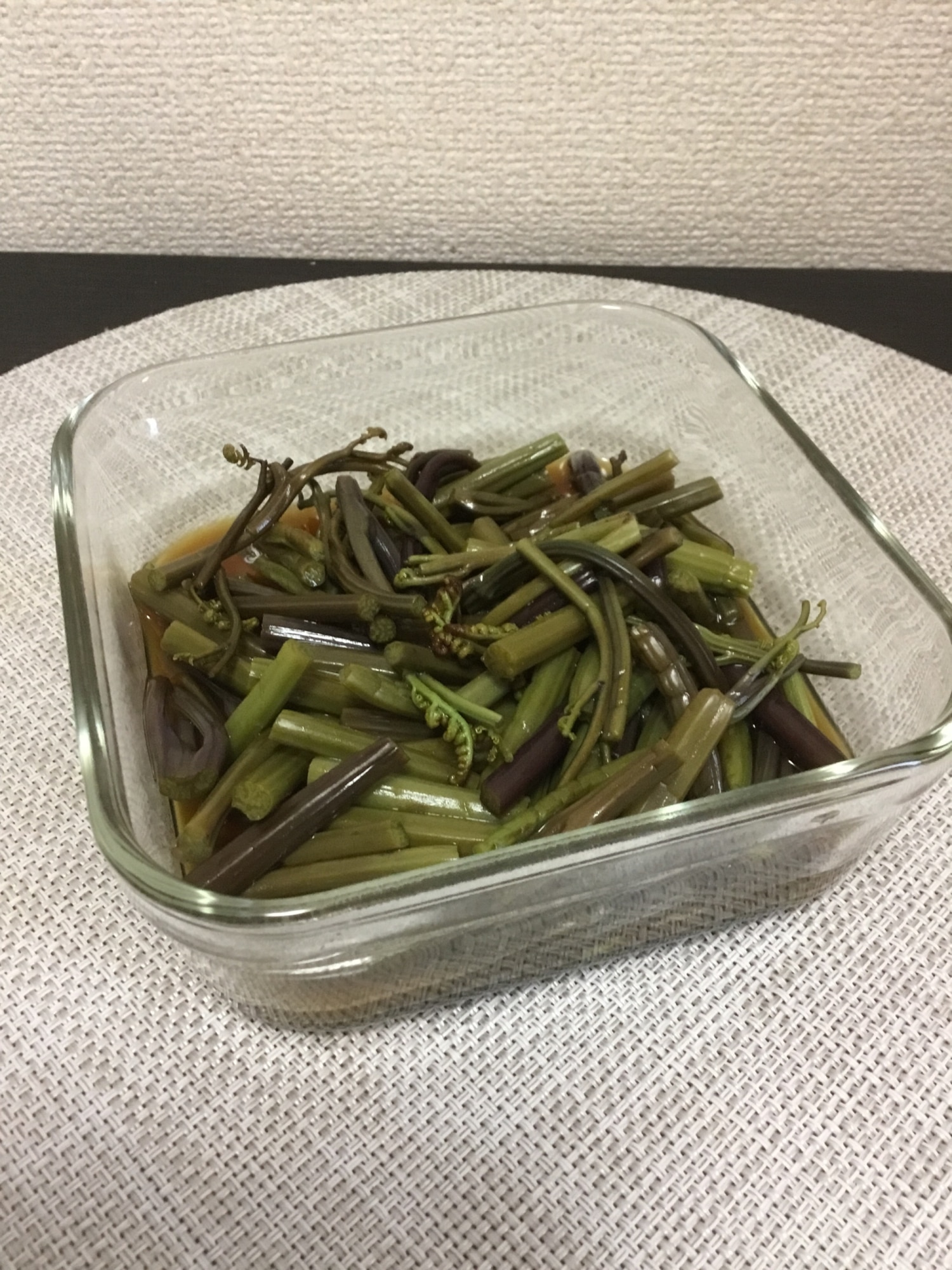 わらびのめんつゆ漬け アレンジTikTok