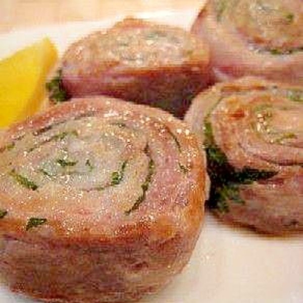 豚肉の大葉ロール♩