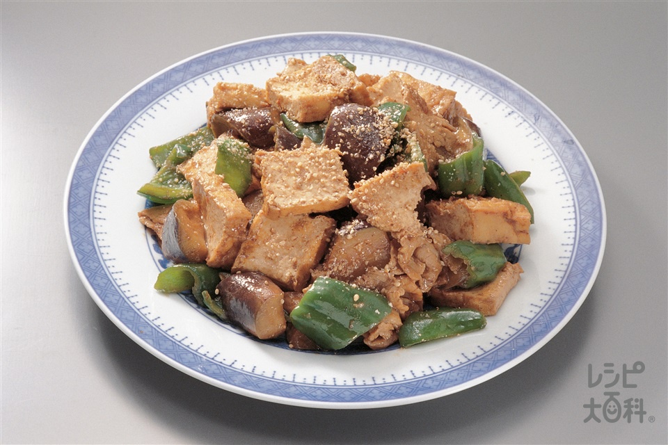 レンジで作れる！なすと厚揚げのめんつゆ煮浸し