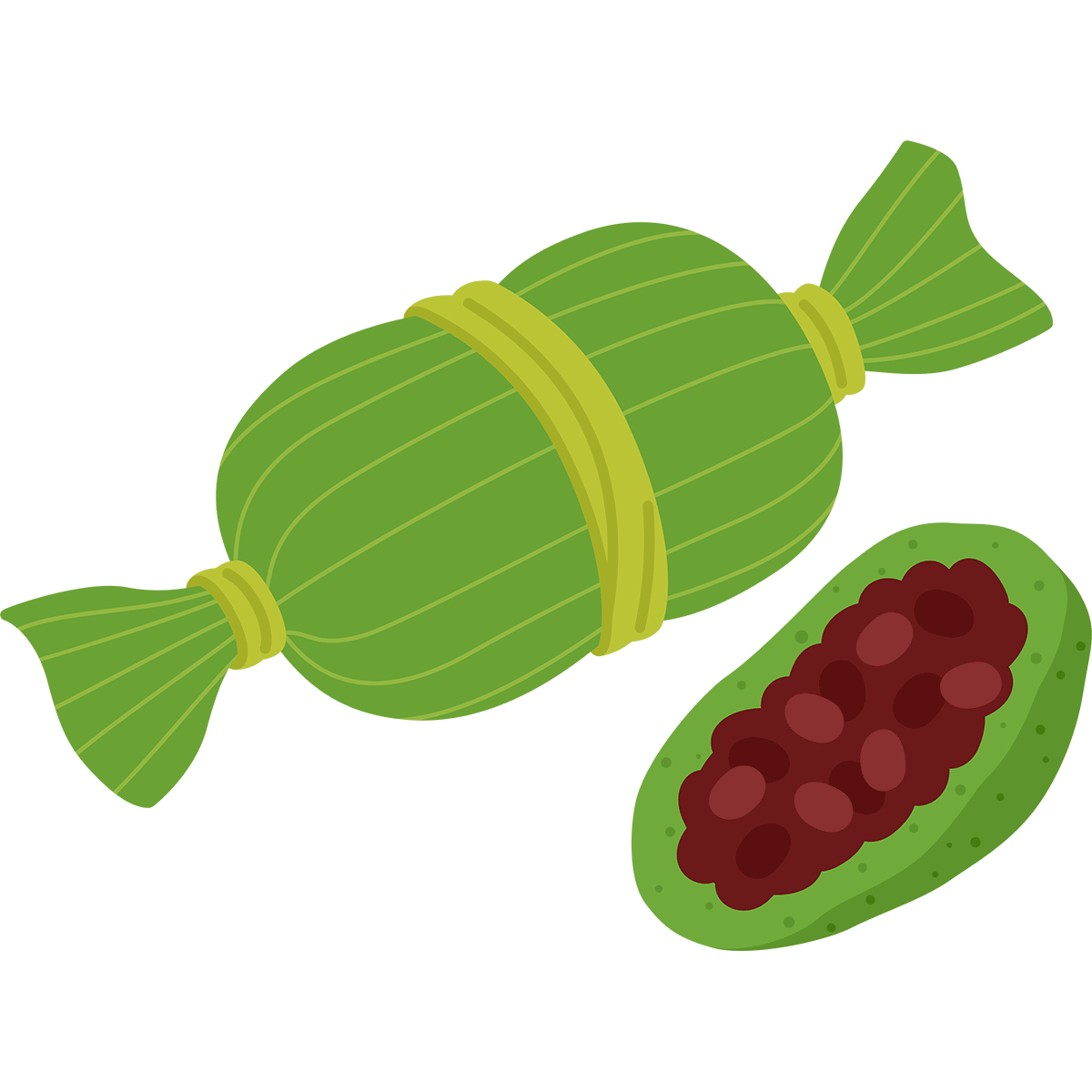 みたらし団子とあんこ団子のイラストフリー素材 イラストミント